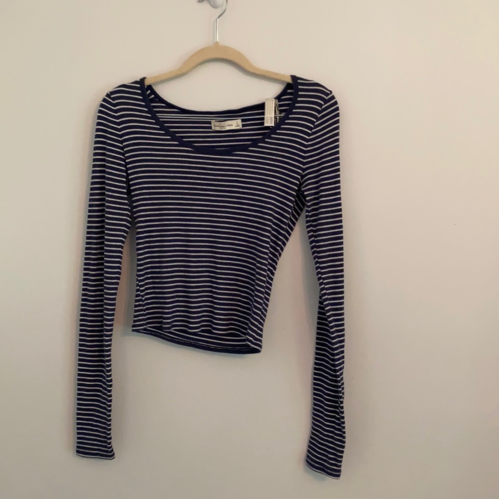 Abercrombie Striped Knit Long Sleeve